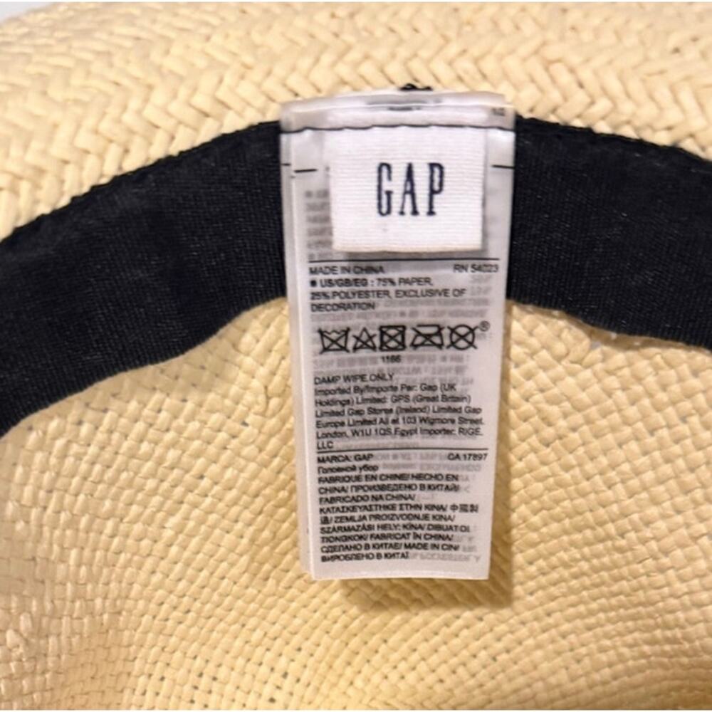 Gap Panama Style Straw Hat - Picture 3 of 6